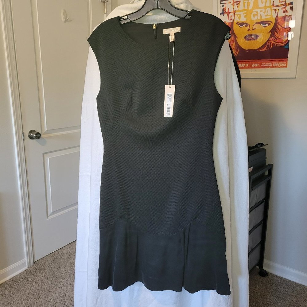 Rebecca Taylor Stacy Fit-&-Flare Flounce Dress NWT
